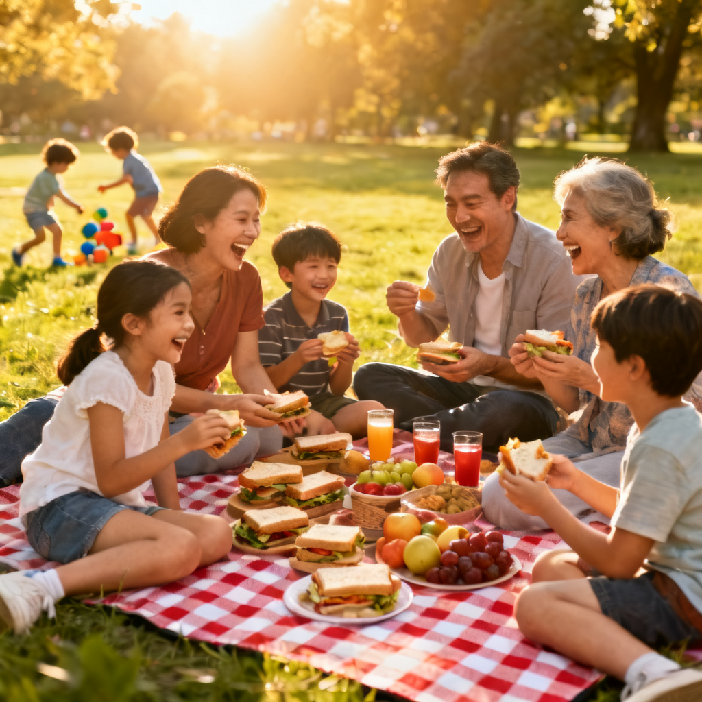 family gathering 图片