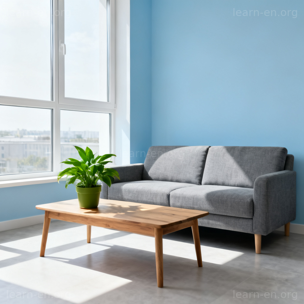 Fitting as suitability: a harmonious living room scene showing perfectly matched decor.