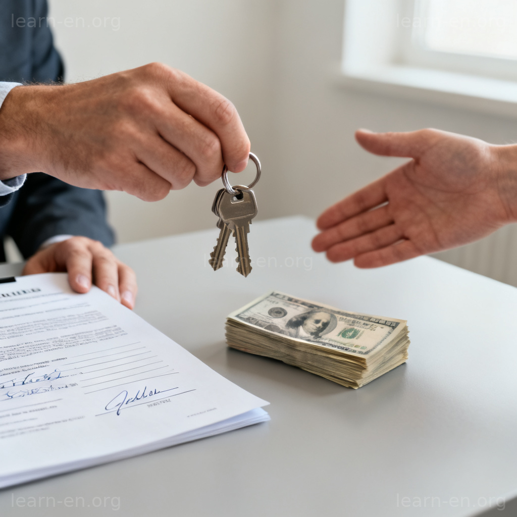 Forfeit definition: tenant surrendering security deposit as a contractual penalty.