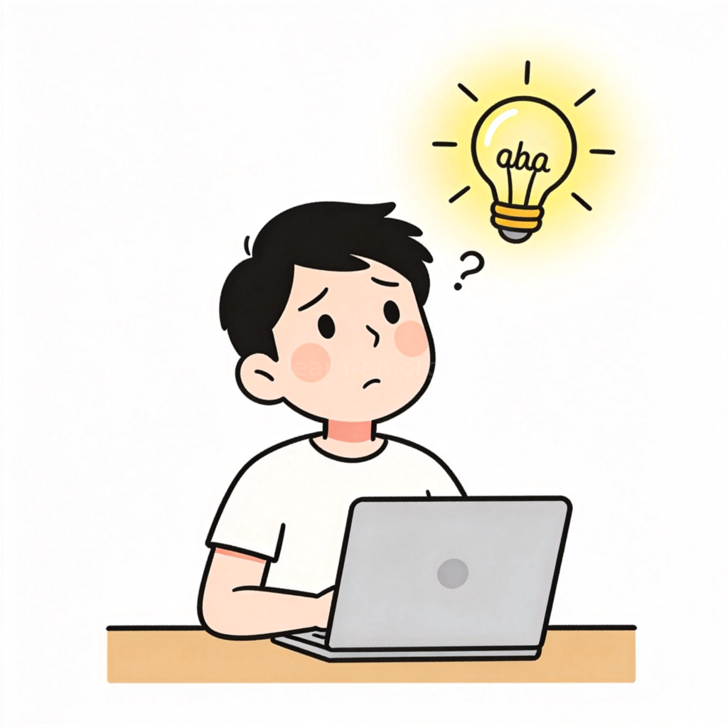get理解含义图解：人物恍然大悟的灯泡时刻