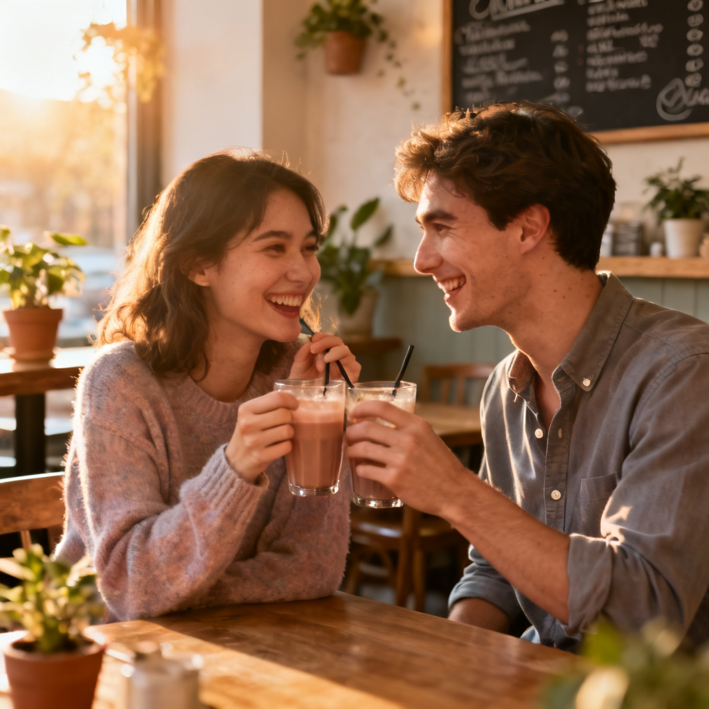 go out with someone 图片