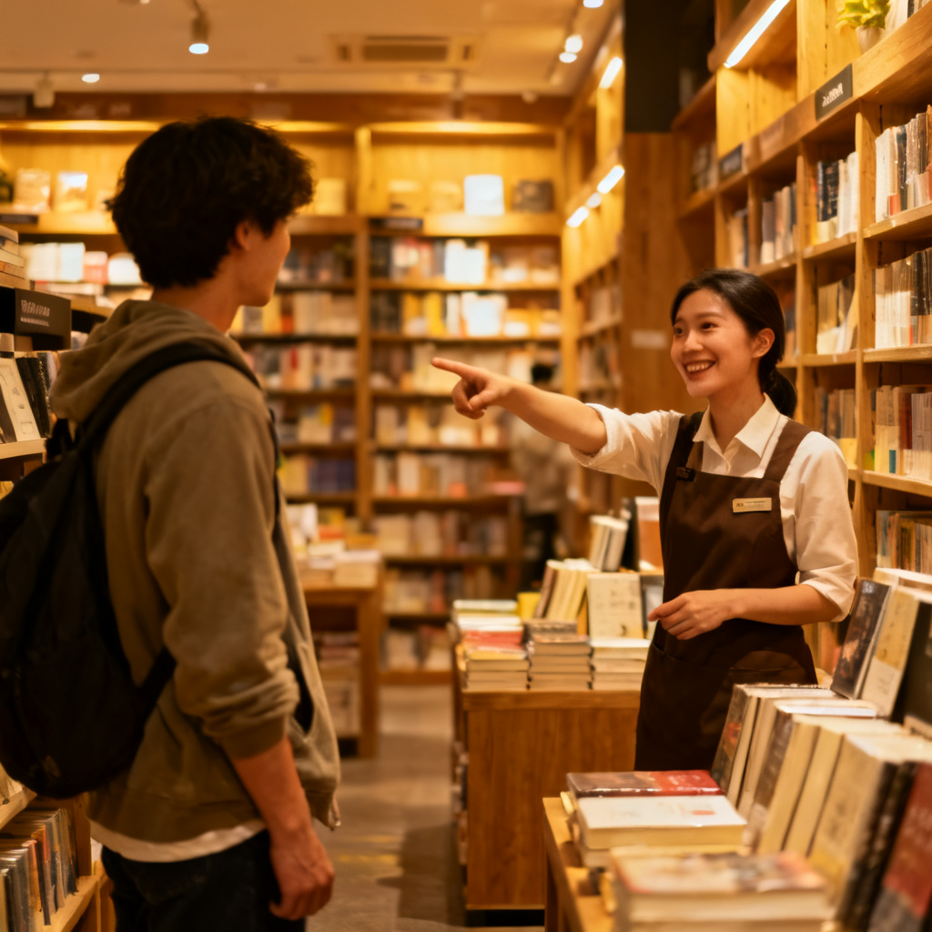 guide me to those shelves 图片