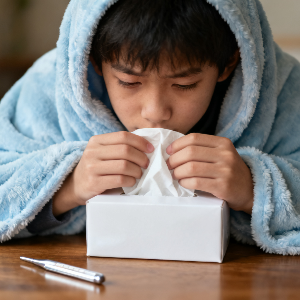 have a bad cold 图片