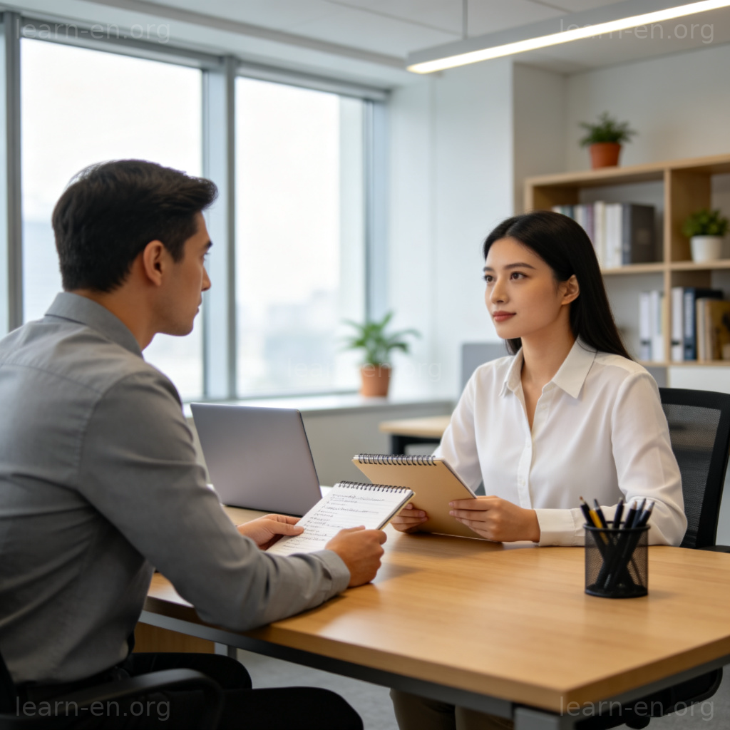 I'd like to discuss a raise 图解：员工与经理进行加薪沟通的职场场景