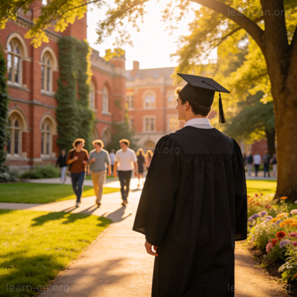 I'll miss campus life 图解：毕业生回望阳光校园与同学场景