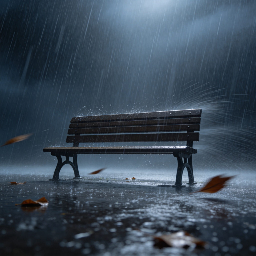 ill 恶劣含义图解：暴风雨天气的负面场景