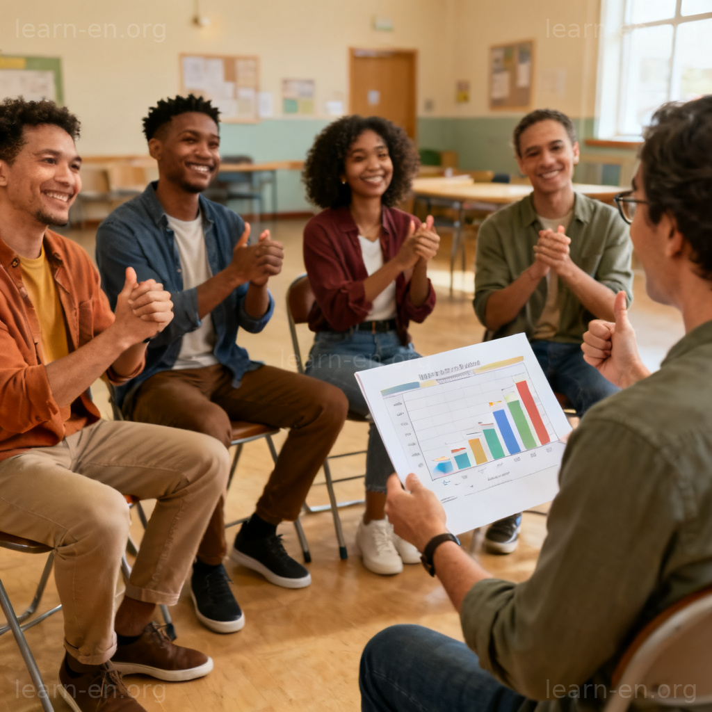 Legitimacy shown as group consensus and acceptance of a presented idea.