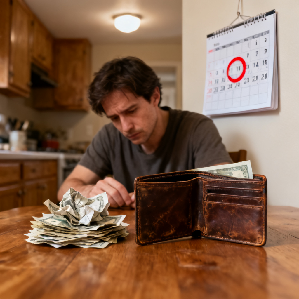 live paycheck to paycheck 图片