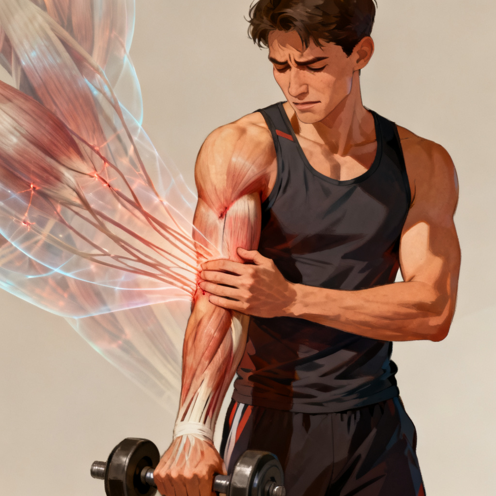 muscle strain 图片