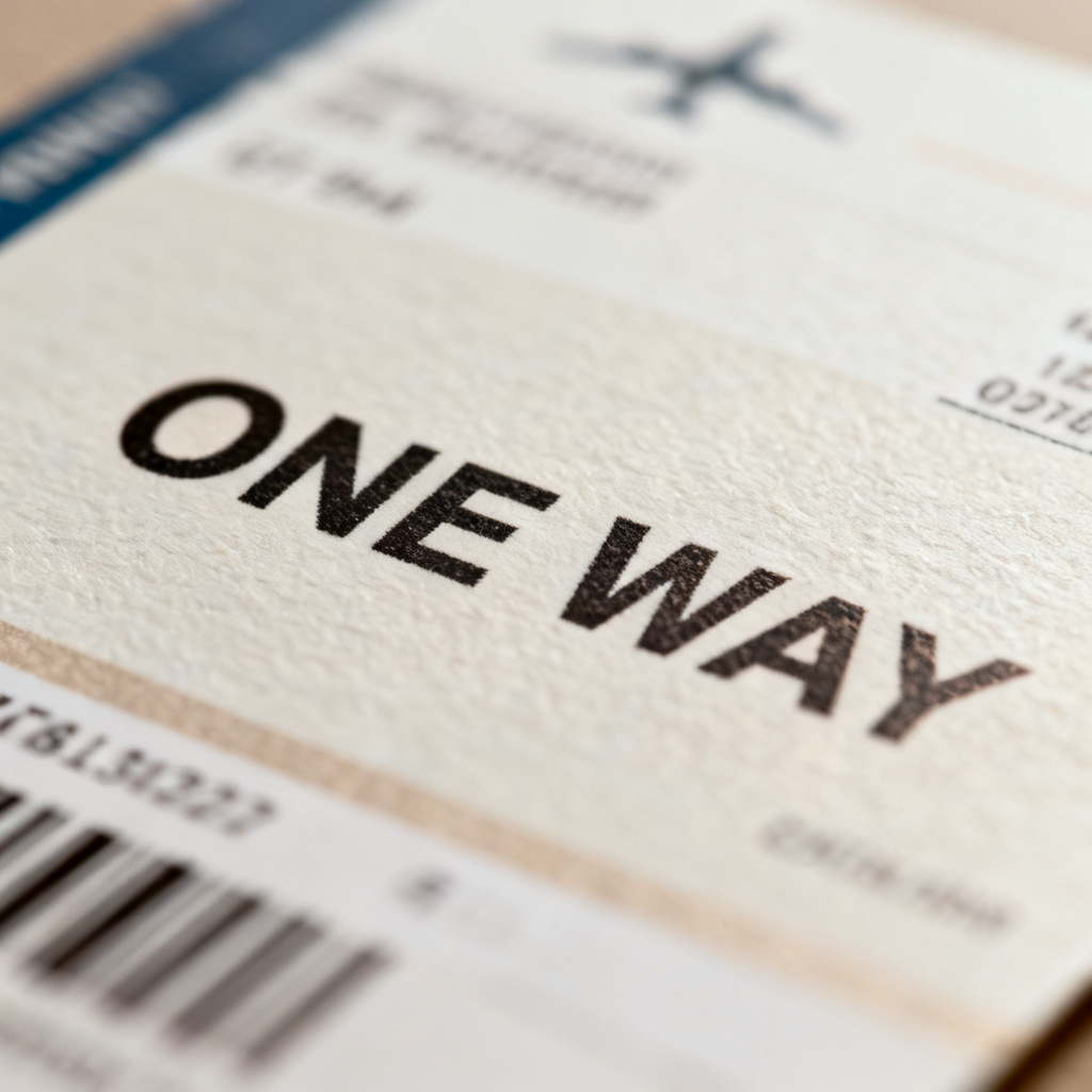 one-way ticket 图片