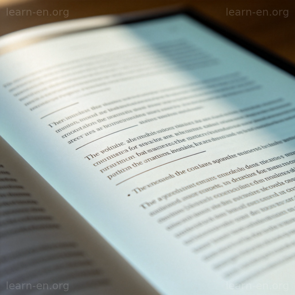 paragraph 段落图解：展示英文书籍或文档中的段落结构