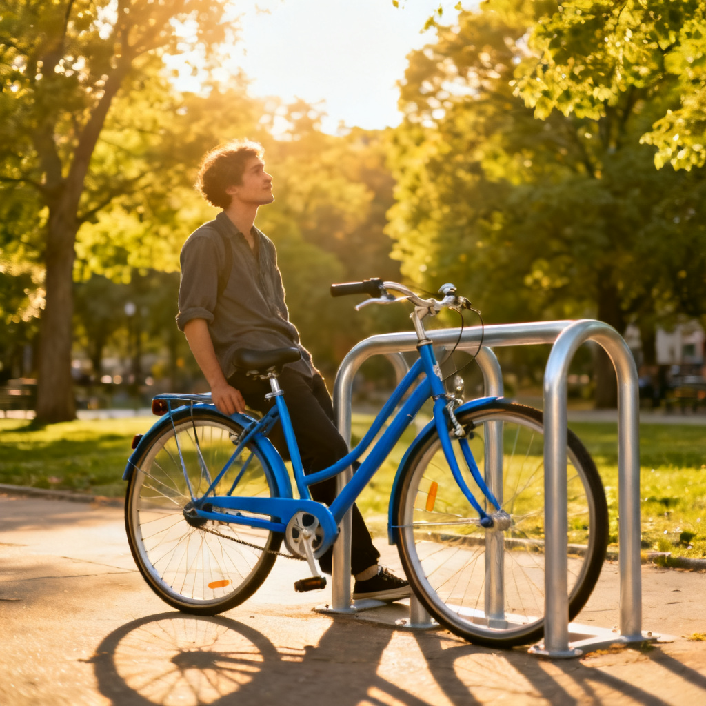 park the bike 图片