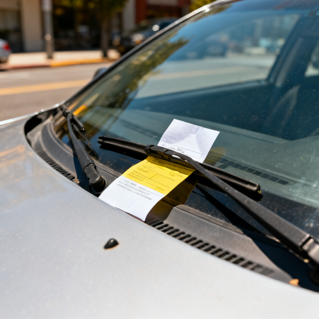 parking ticket 图片