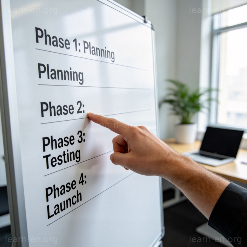 phase 含义图解：项目管理中明确划分的阶段