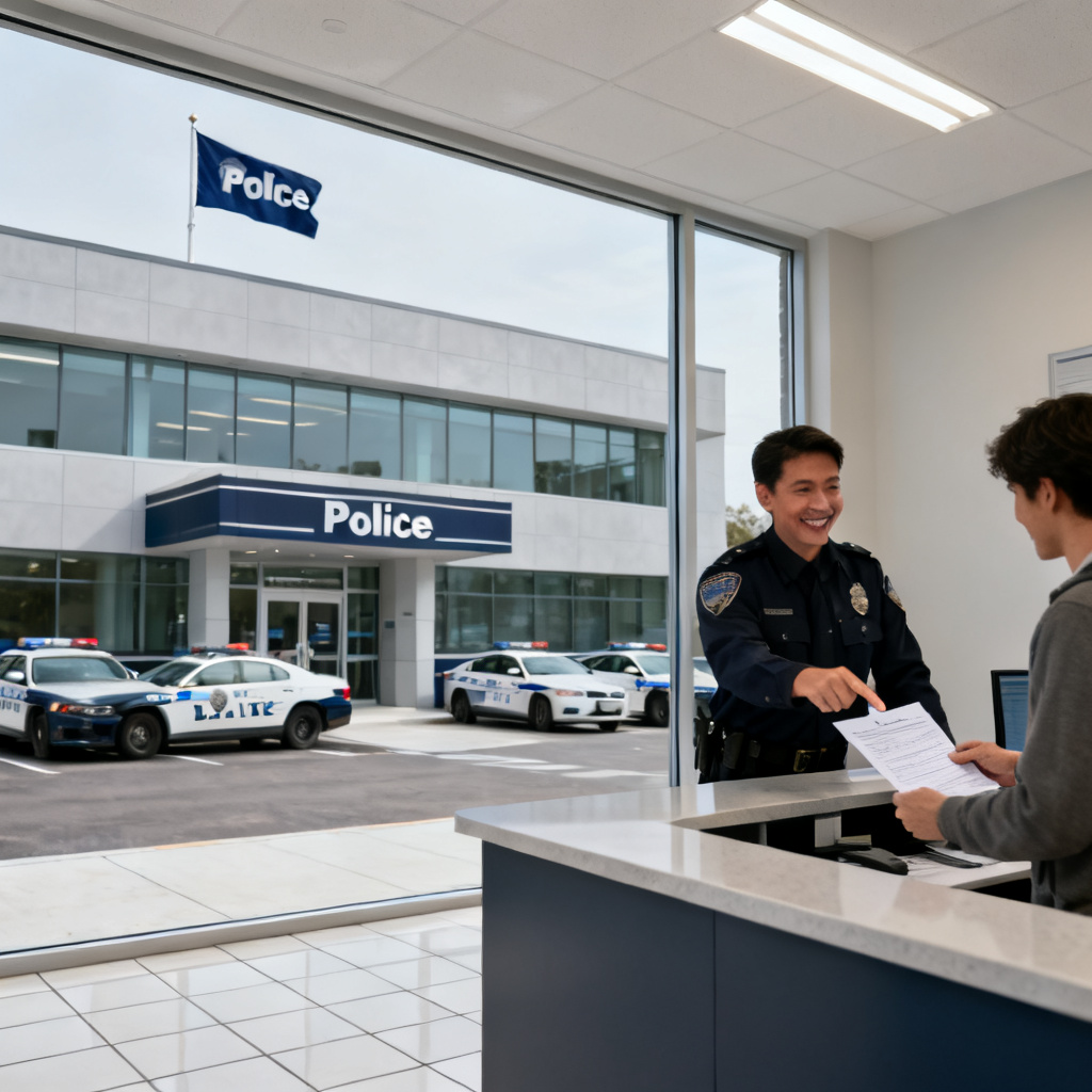 police station 图片