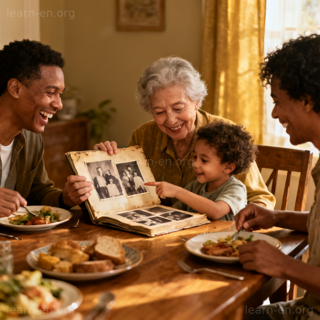 Preserve definition example: family sharing traditions across generations.