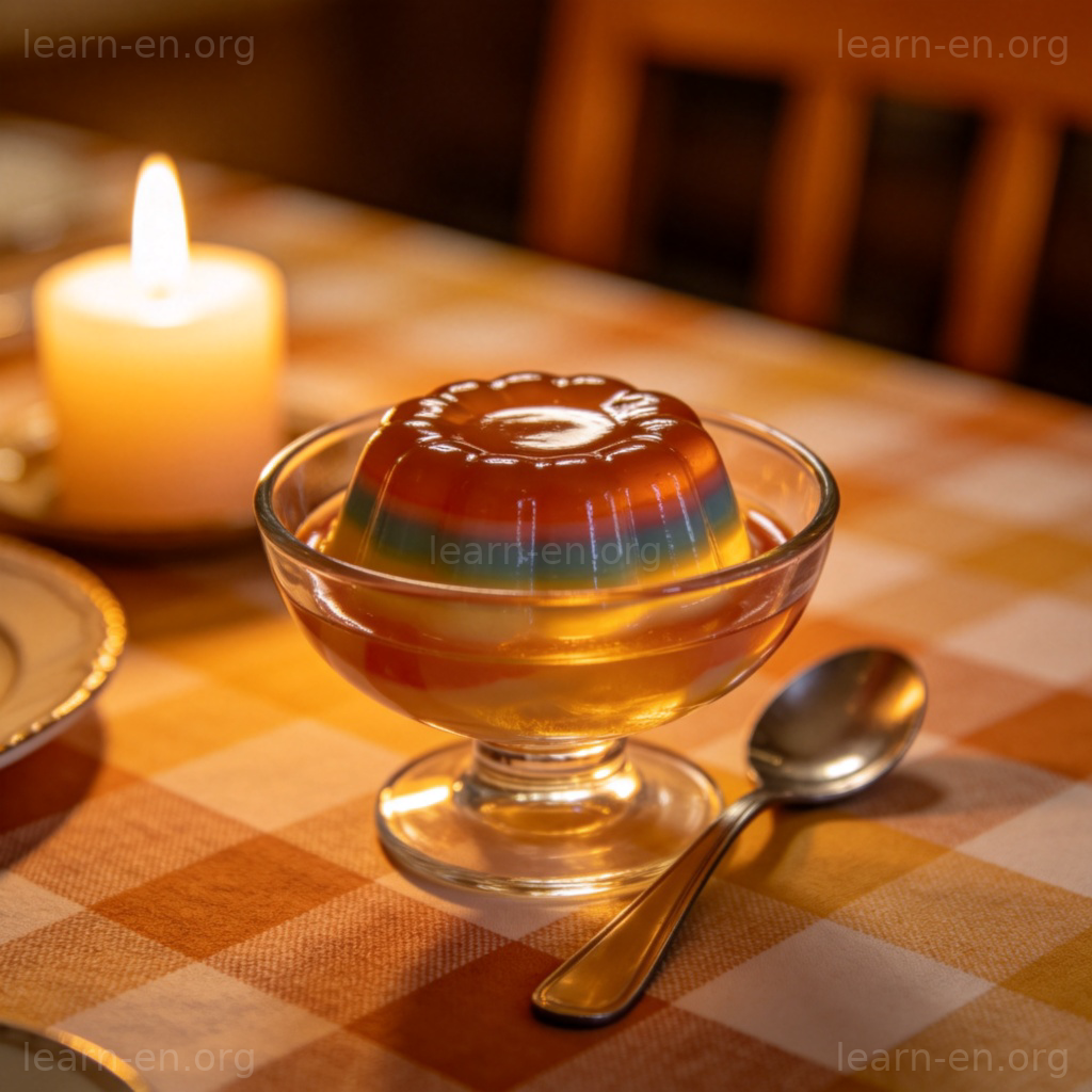 Pudding 图解：玻璃碗中色彩鲜艳、Q弹的饭后甜点布丁