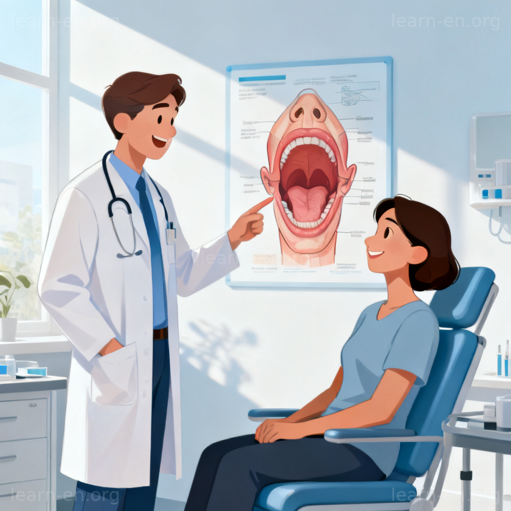 Doctor advising patient to refrain from certain actions for health