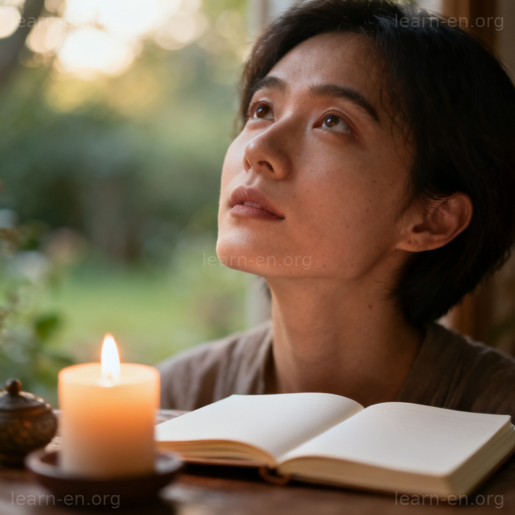 Religion as guiding conviction in quiet contemplation