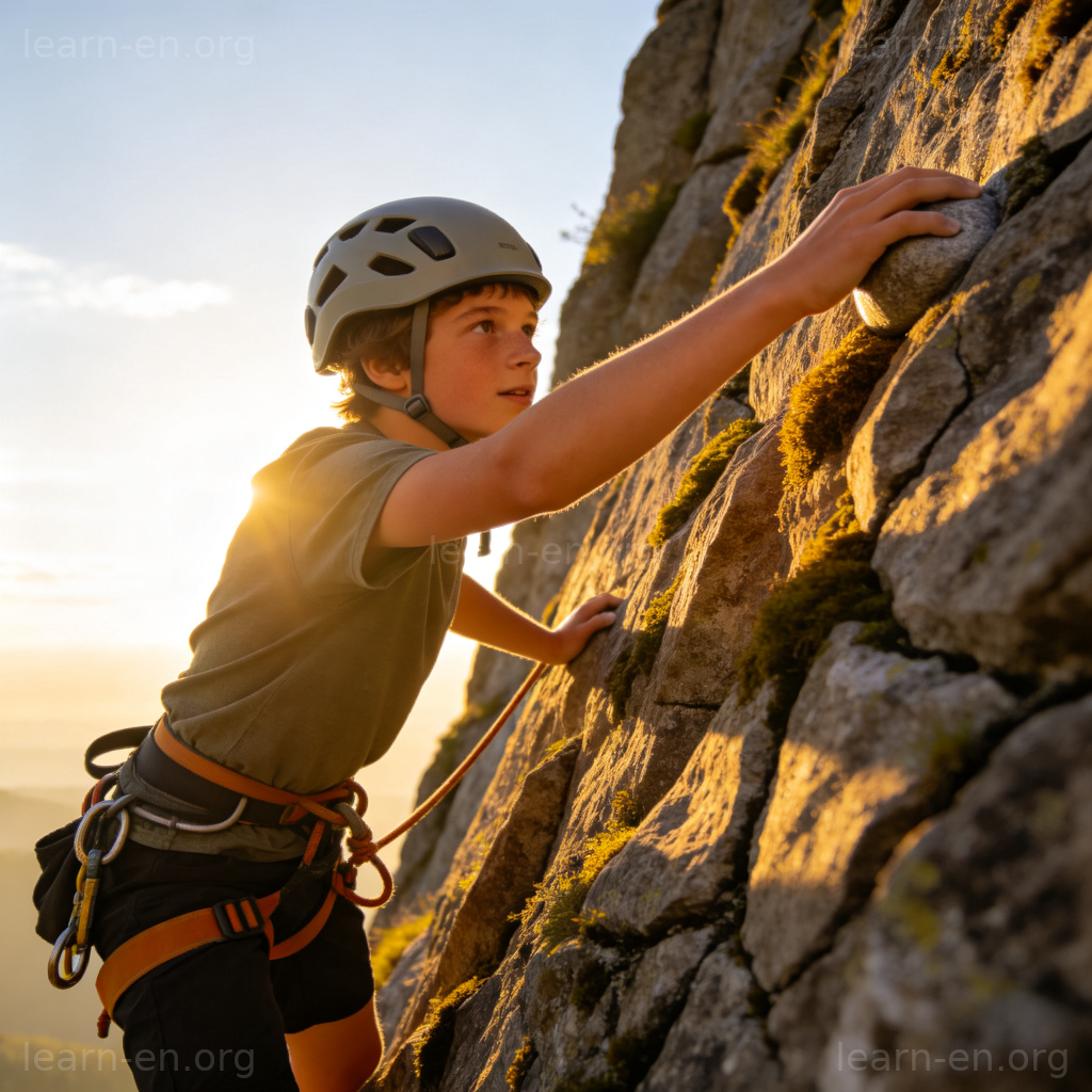 Rock Climbing 图解：户外自然岩壁攀爬者抓握手点