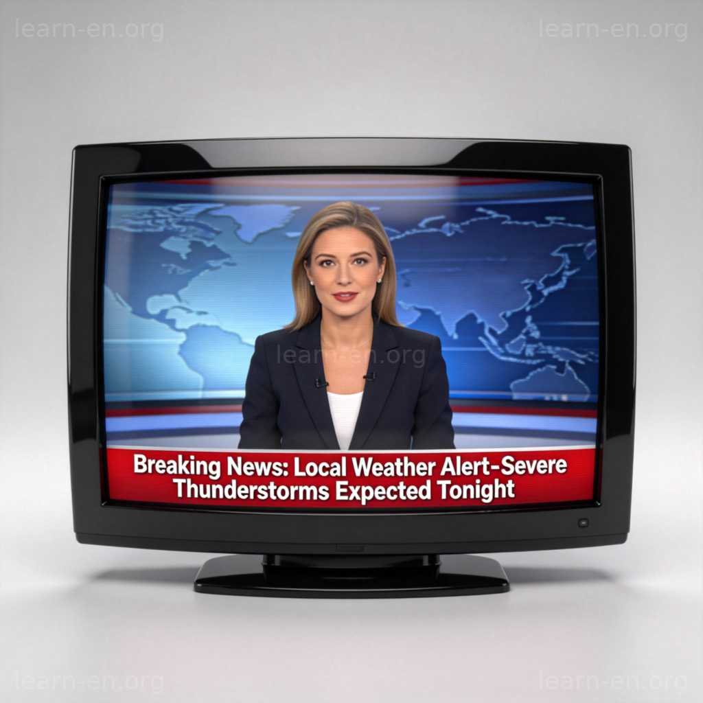 Rolling 持续含义图解：电视新闻滚动字幕条