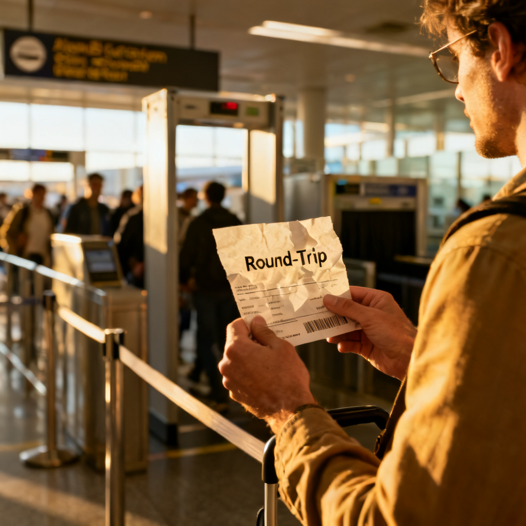 round-trip ticket 图片