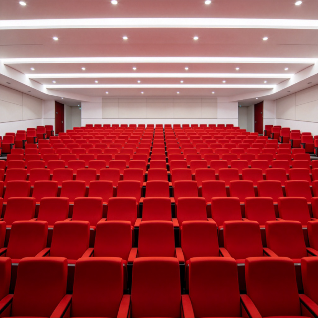 row 含义图解：电影院中整齐排列的座位排