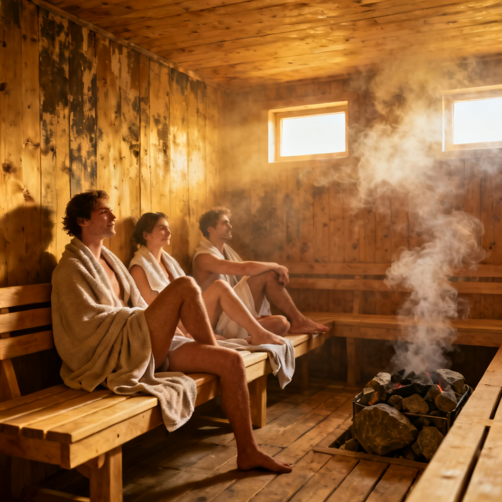 sauna 图片