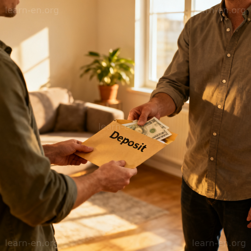 security deposit 图解