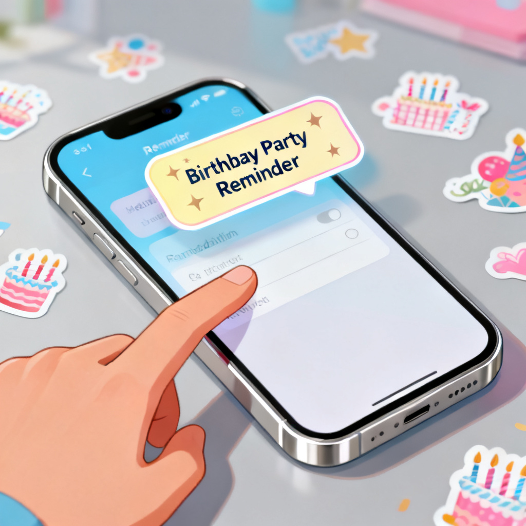 set a reminder 图片