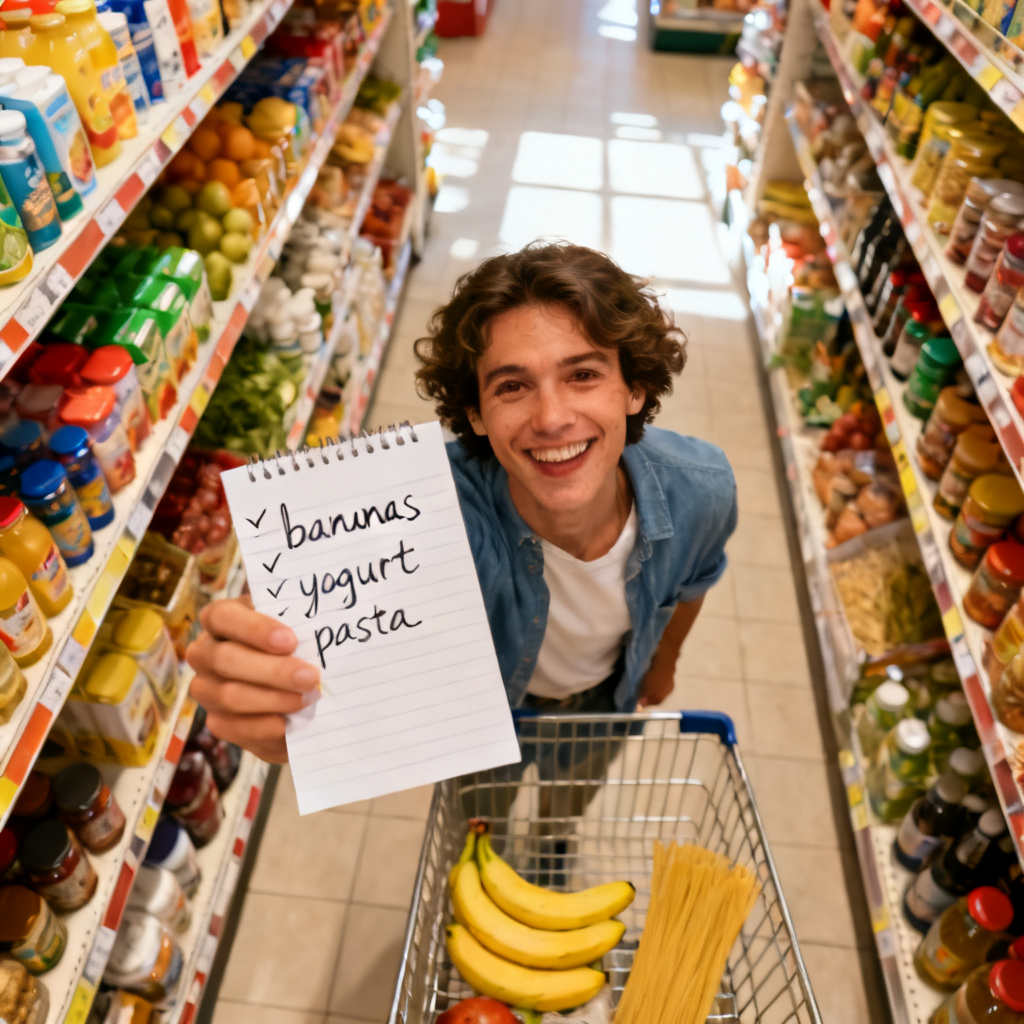 shopping list 图片