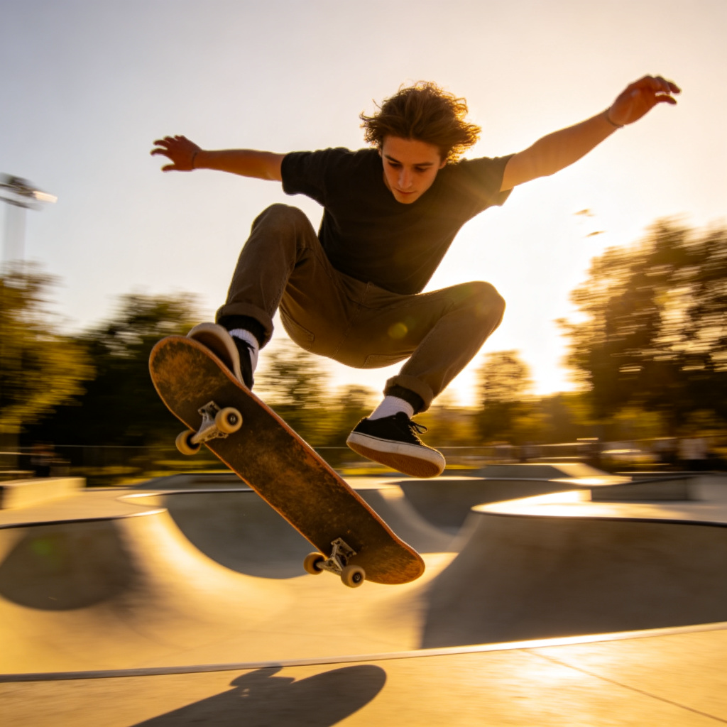 sick酷炫含义图解：滑板高手空中炫技