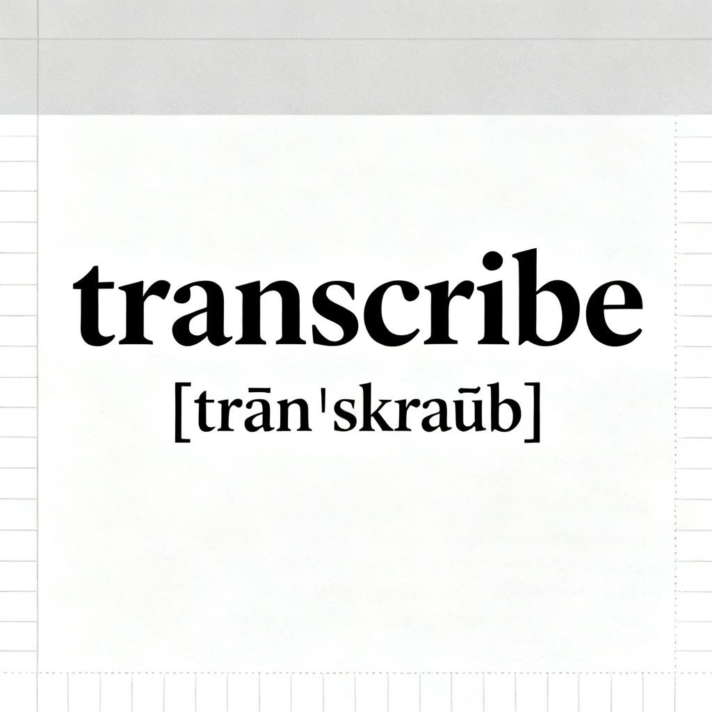 transcribe 图片