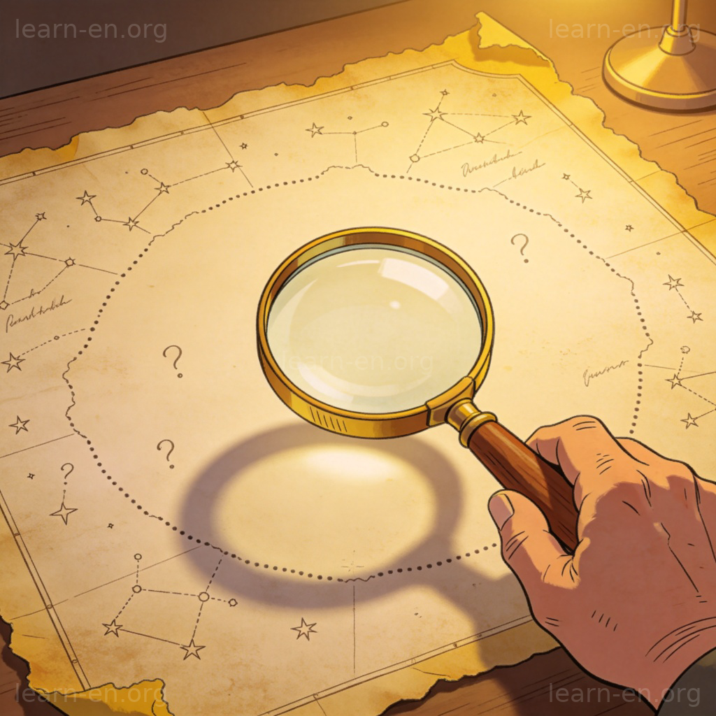 unknown 未知含义图解：探索星图上未标记的空白区域