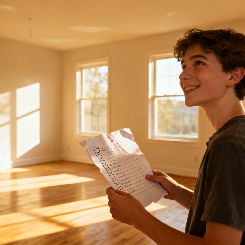 view an apartment 图片