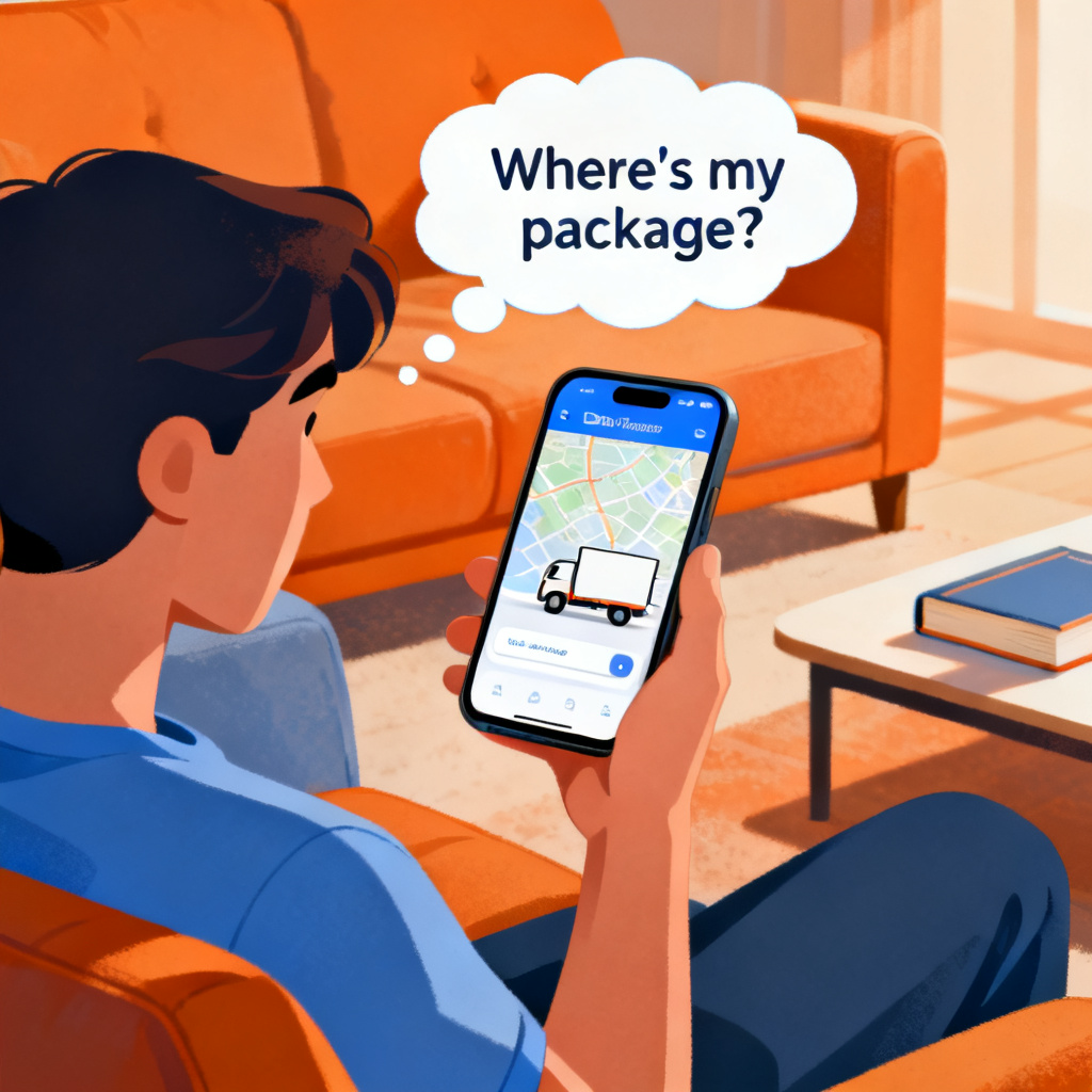 where is my package? 图片