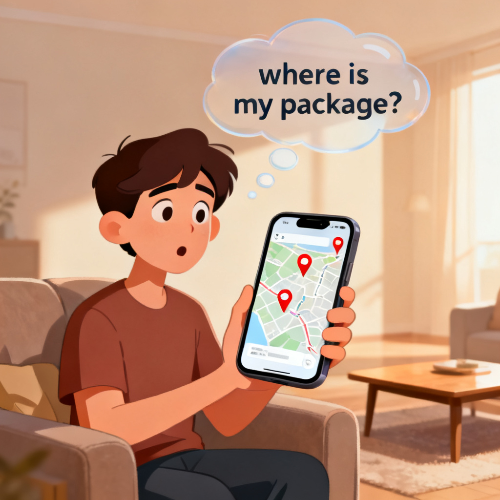 where is my package 图片