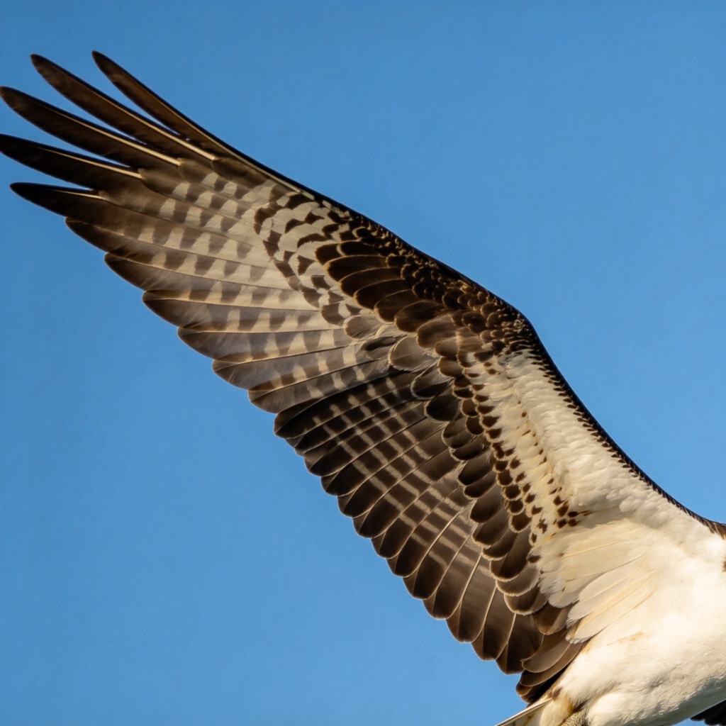 wing 图解：鸟类飞行时翅膀结构与羽毛细节特写
