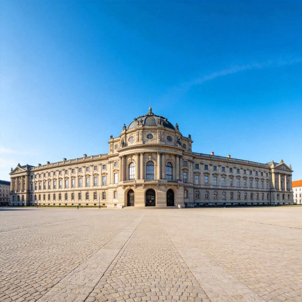 wing 图解：大型建筑侧翼与主体结构的全景展示