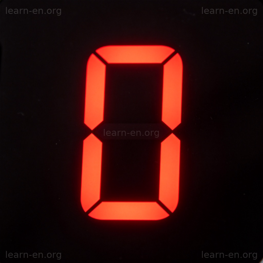 zero 数字零含义图解：黑色背景上醒目的红色数字0