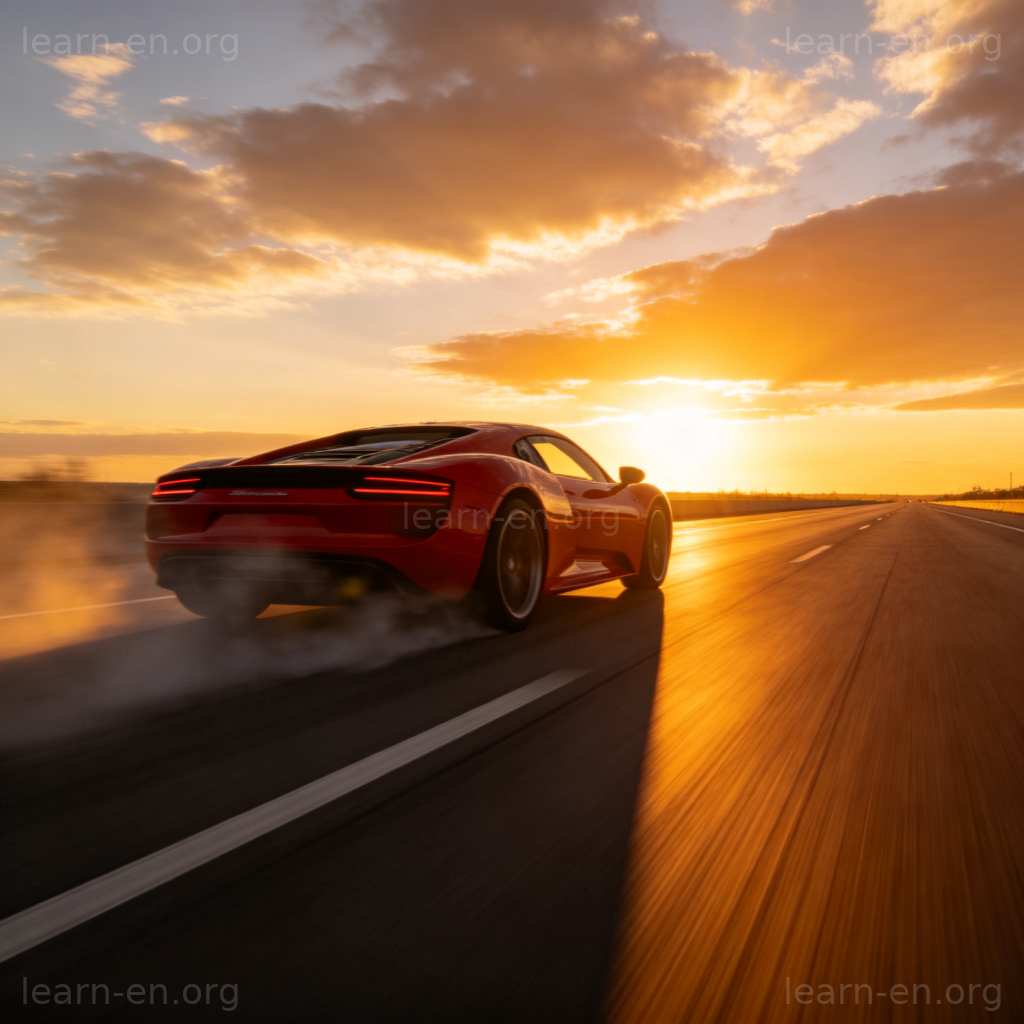 Zoom 快速移动含义图解，汽车高速行驶模糊效果